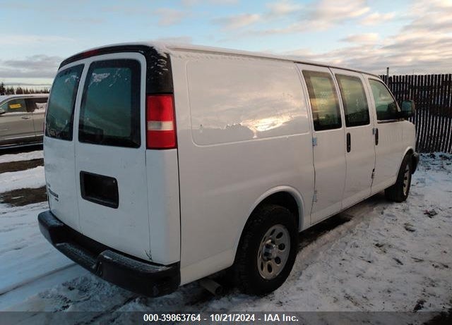 2009 CHEVROLET EXPRESS 1500 WORK VAN VIN: 1GCFH154X91141105