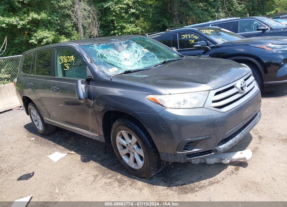 2012 TOYOTA HIGHLANDER BASE V6 VIN: 5TDBK3EH7CS130779