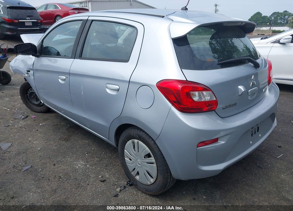 2019 MITSUBISHI MIRAGE RF VIN: ML32A3HJ8KH013381