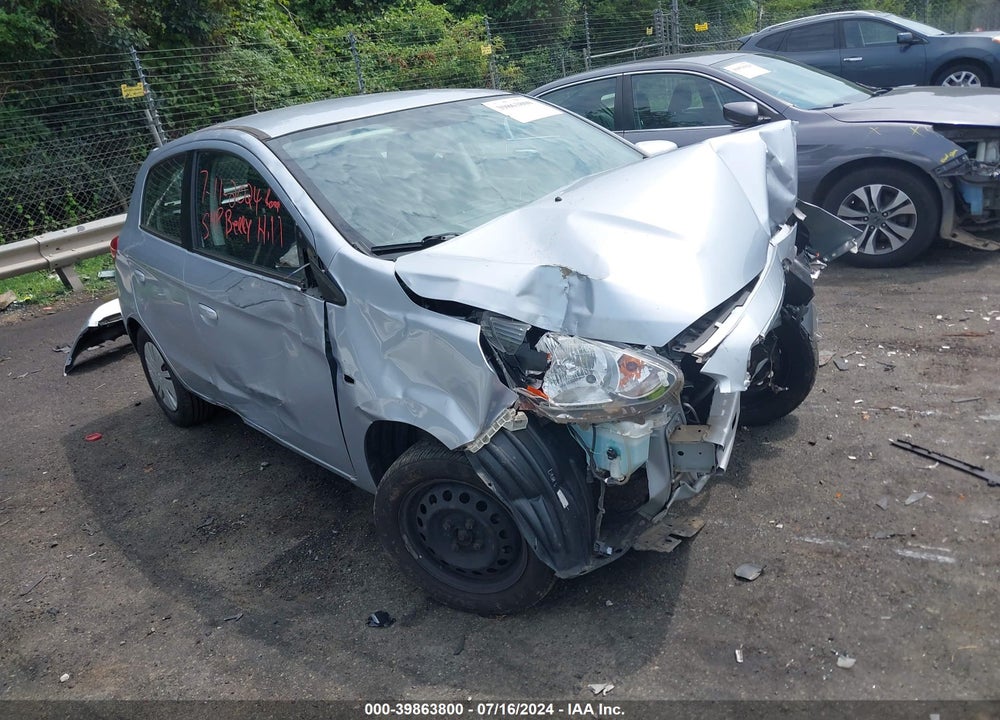 2019 MITSUBISHI MIRAGE RF VIN: ML32A3HJ8KH013381