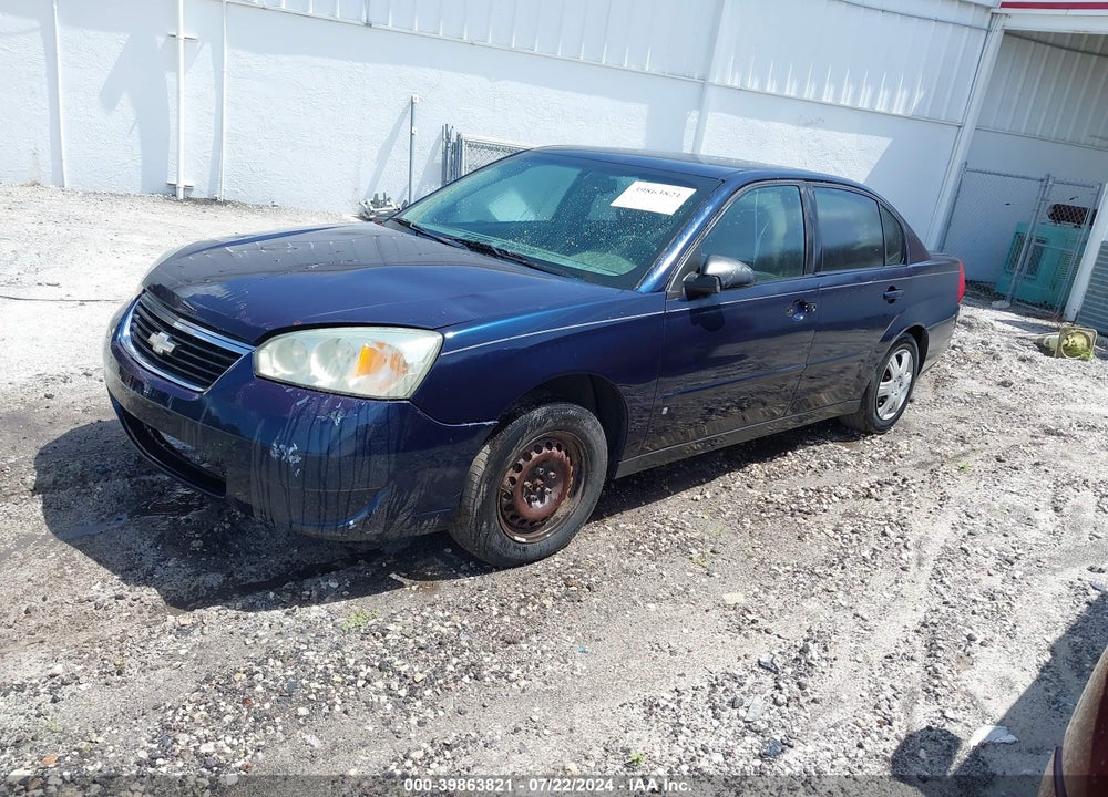 2007 CHEVROLET MALIBU LS VIN: 1G1ZS58F97F171918