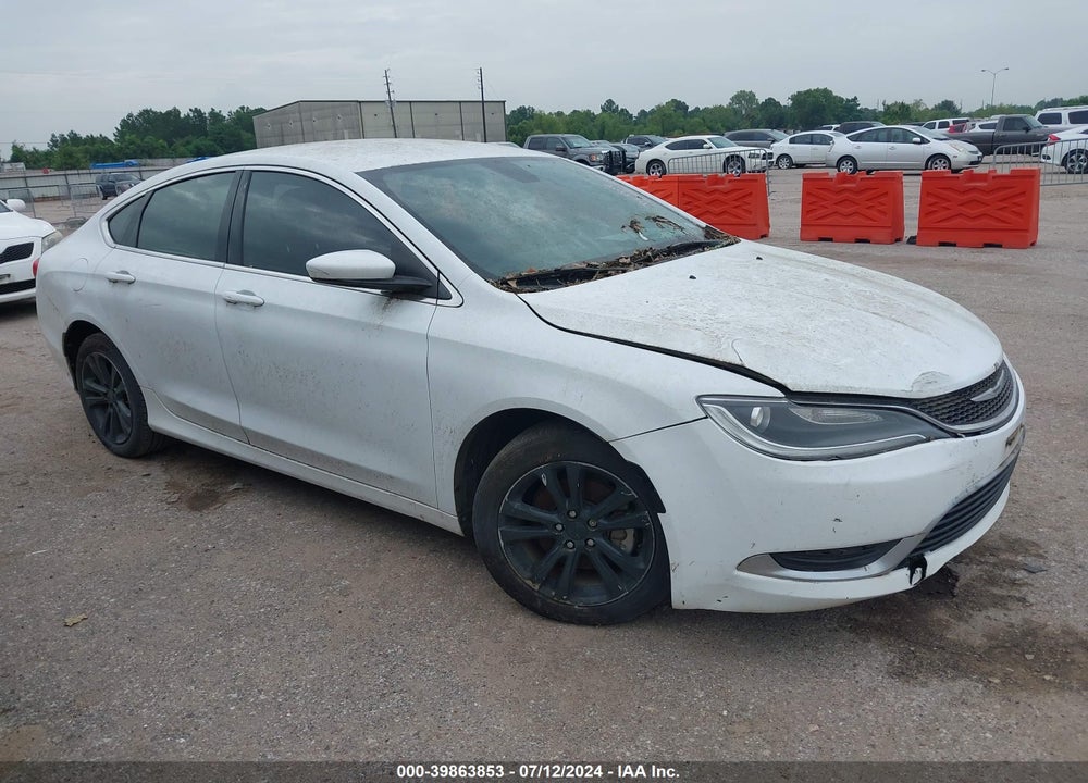 2015 CHRYSLER 200 LIMITED VIN: 1C3CCCAB6FN562345