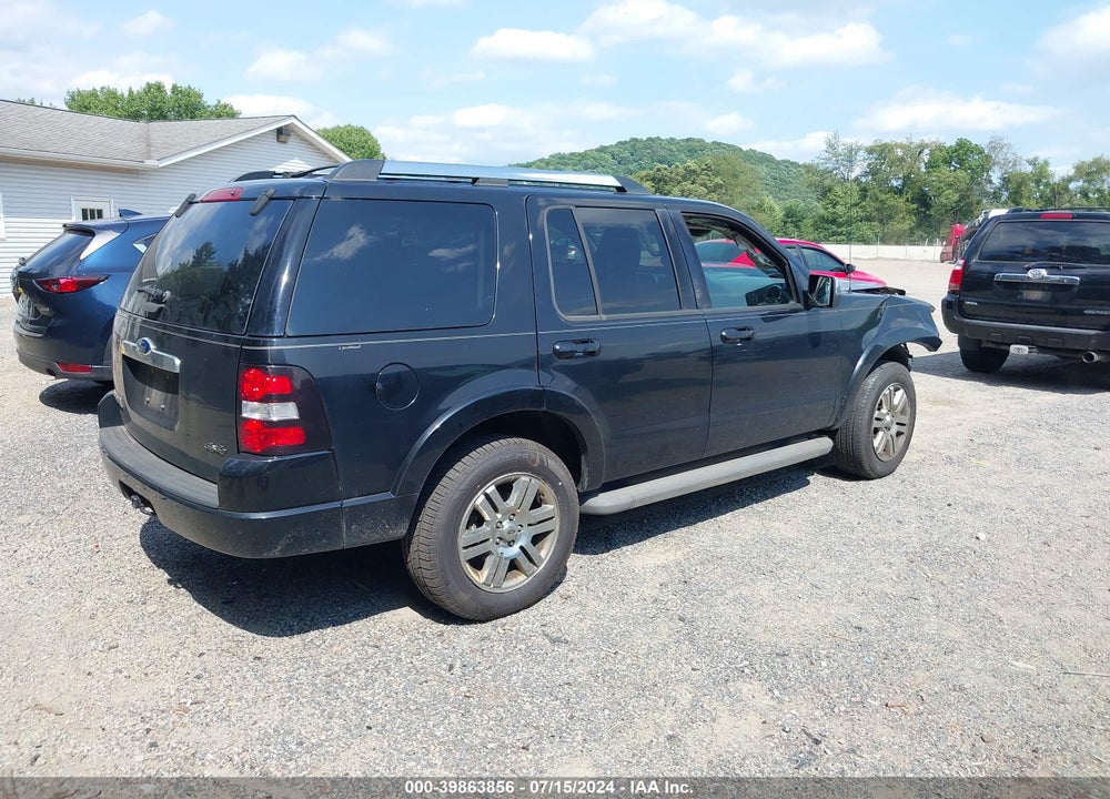 2010 FORD EXPLORER LIMITED VIN: 1FMEU7F82AUA85834