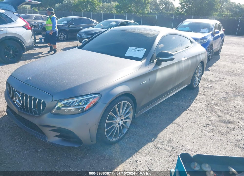 2019 MERCEDES-BENZ AMG C 43 4MATIC VIN: WDDWJ6EB2KF808005