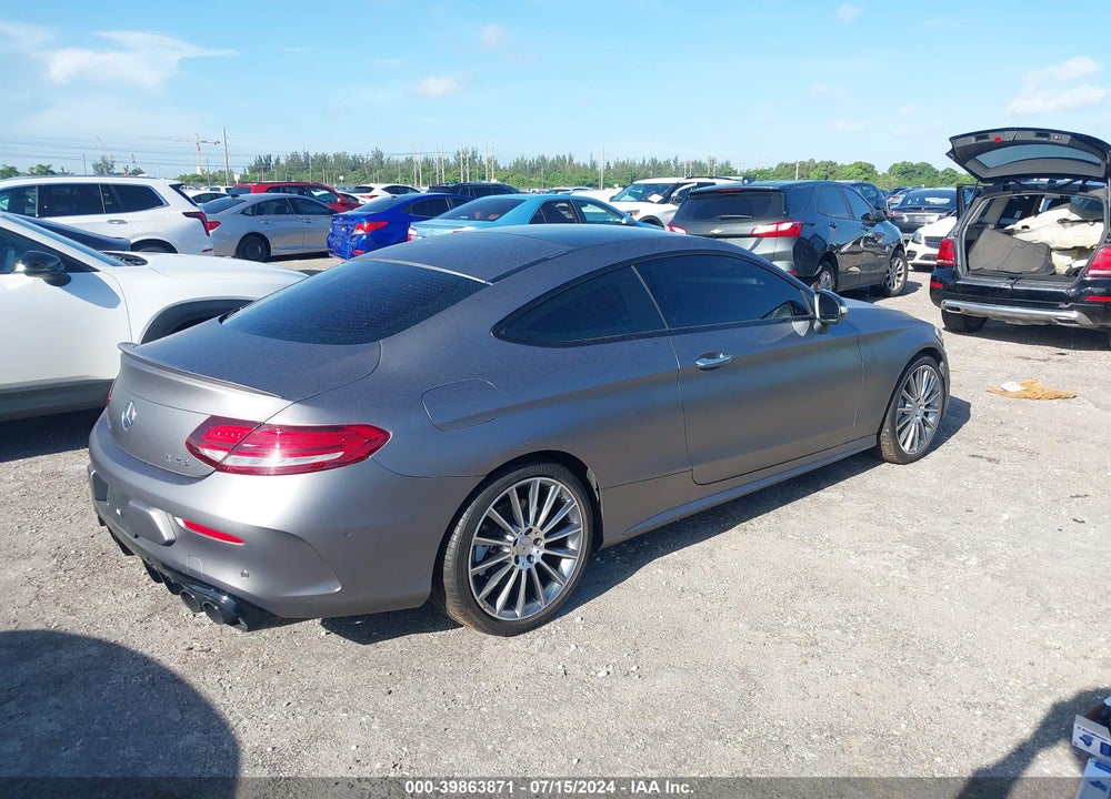 2019 MERCEDES-BENZ AMG C 43 4MATIC VIN: WDDWJ6EB2KF808005