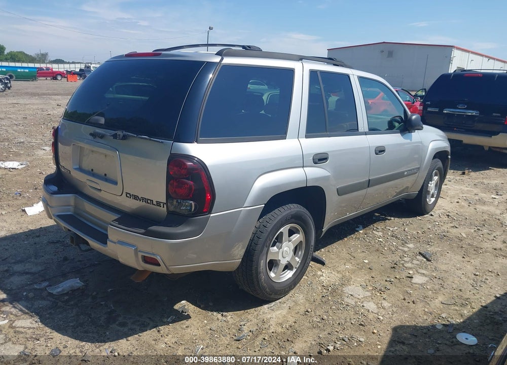 2004 CHEVROLET TRAILBLAZER LS VIN: 1GNDS13S342234987