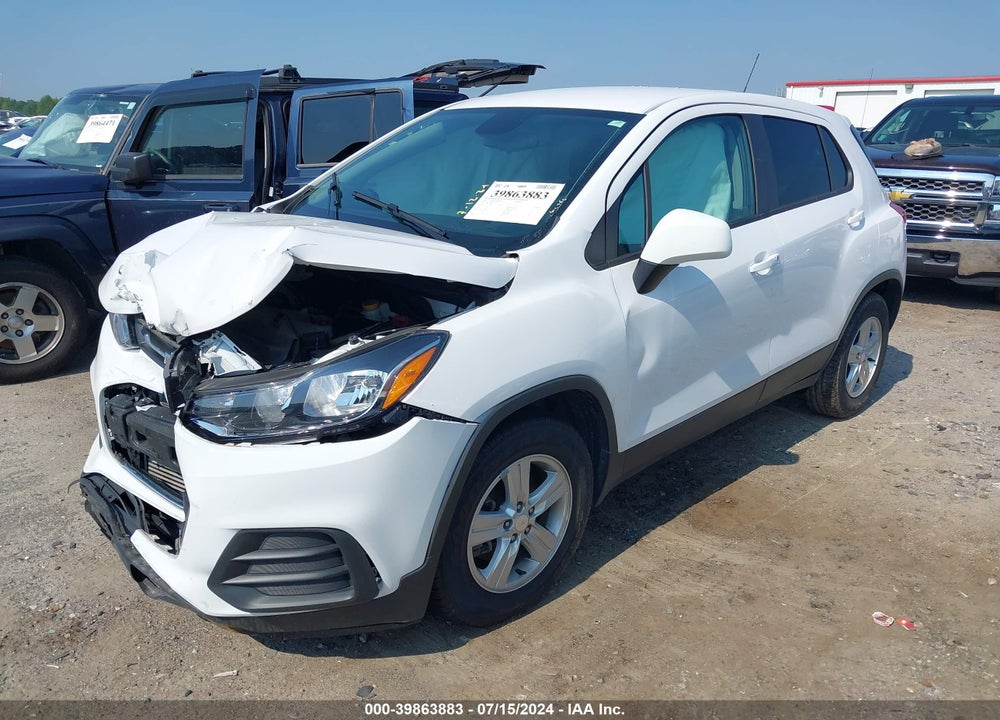 2020 CHEVROLET TRAX FWD LS VIN: 3GNCJKSB2LL307317