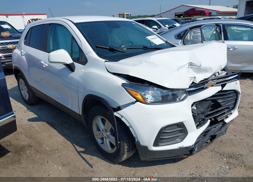 2020 CHEVROLET TRAX FWD LS VIN: 3GNCJKSB2LL307317