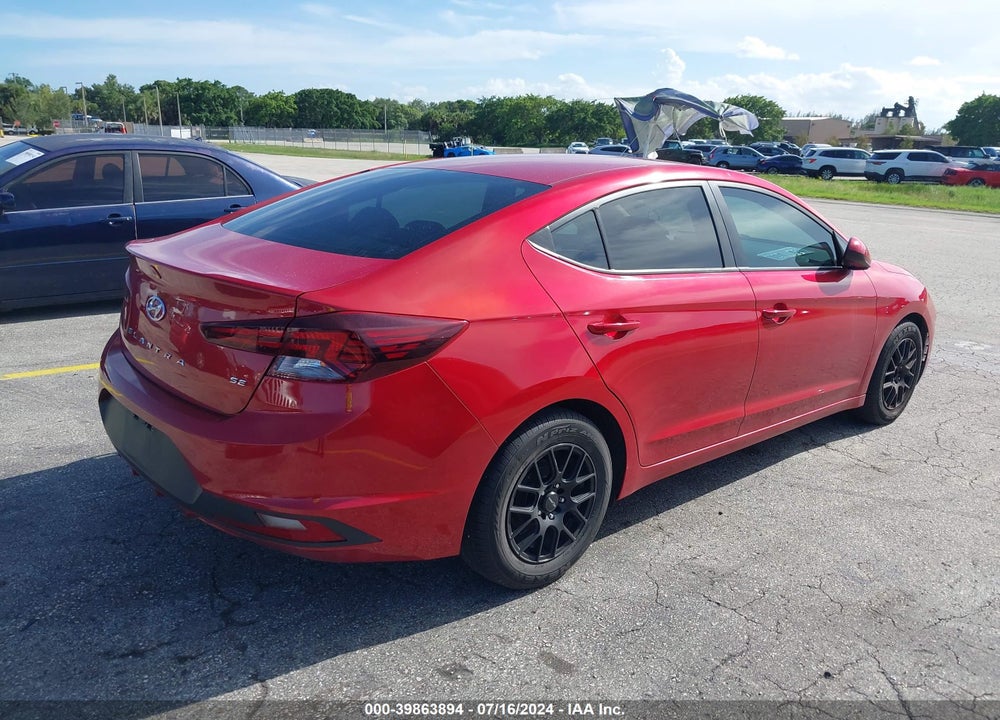2020 HYUNDAI ELANTRA SE VIN: 5NPD74LF1LH617256