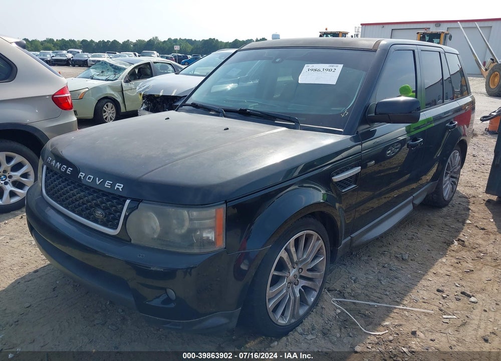 2011 LAND ROVER RANGE ROVER SPORT HSE VIN: SALSK2D40BA290581