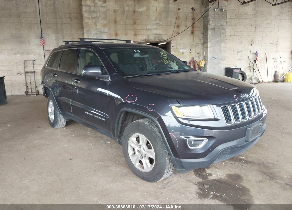 2016 JEEP GRAND CHEROKEE LAREDO VIN: 1C4RJFAG6GC355394