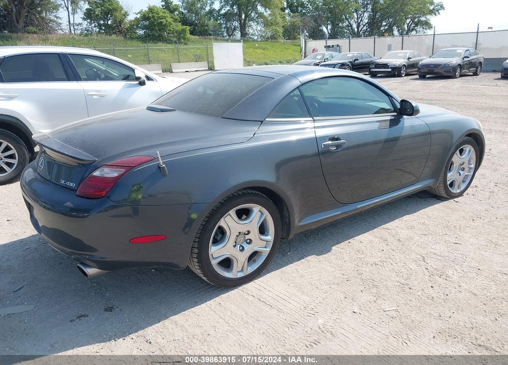 2007 LEXUS SC 430 VIN: JTHFN45Y179011952