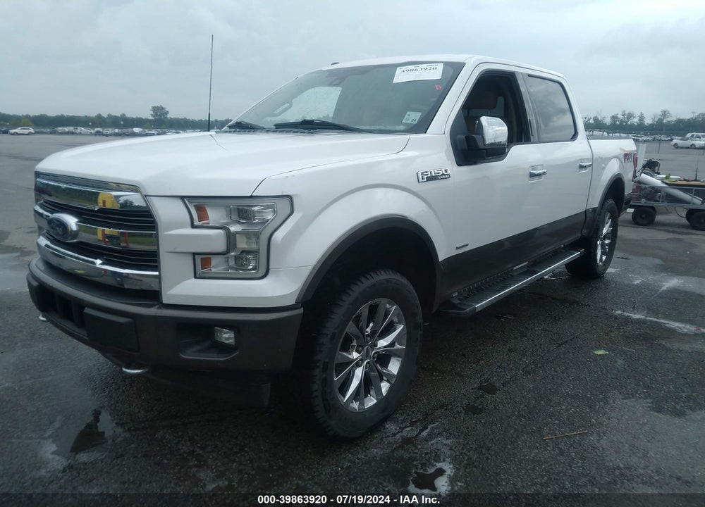 2017 FORD F-150 LARIAT VIN: 1FTEW1EG5HFA41636