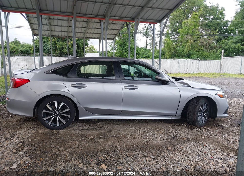 2022 HONDA CIVIC VIN: JHMFE1F7XNX004642