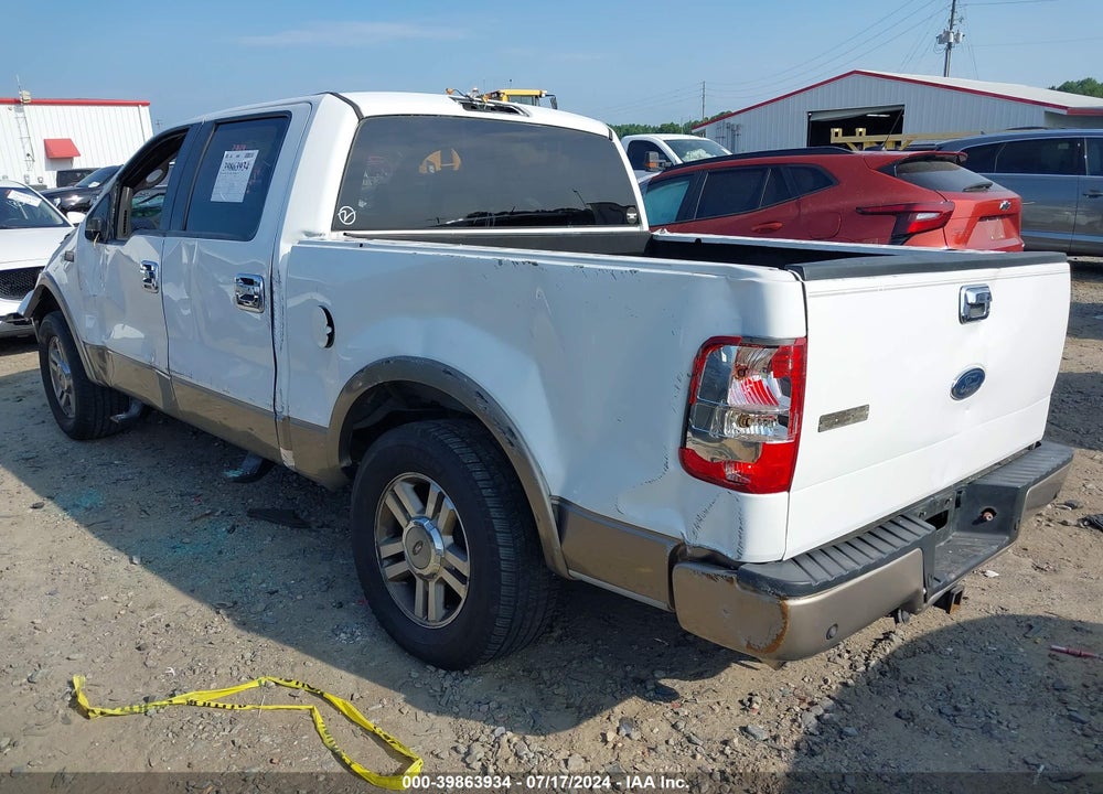 2005 FORD F-150 LARIAT/XLT VIN: 1FTPW12545FA13270