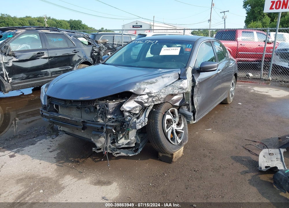 2017 HONDA ACCORD LX VIN: 1HGCR2F34HA302012