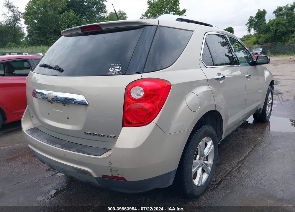 2011 CHEVROLET EQUINOX LTZ VIN: 2CNFLGEC5B6358598