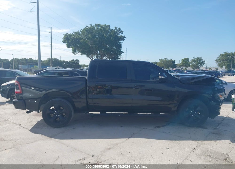 2019 RAM 1500 BIG HORN/LONE STAR 4X4 5'7 BOX VIN: 1C6RRFFG4KN903544