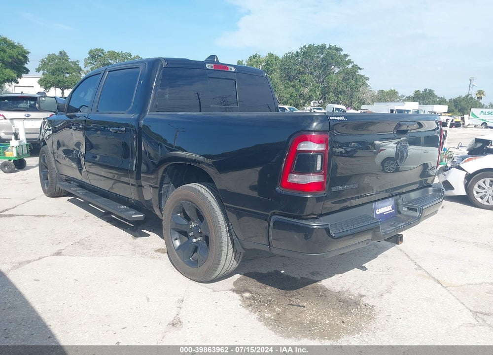 2019 RAM 1500 BIG HORN/LONE STAR 4X4 5'7 BOX VIN: 1C6RRFFG4KN903544