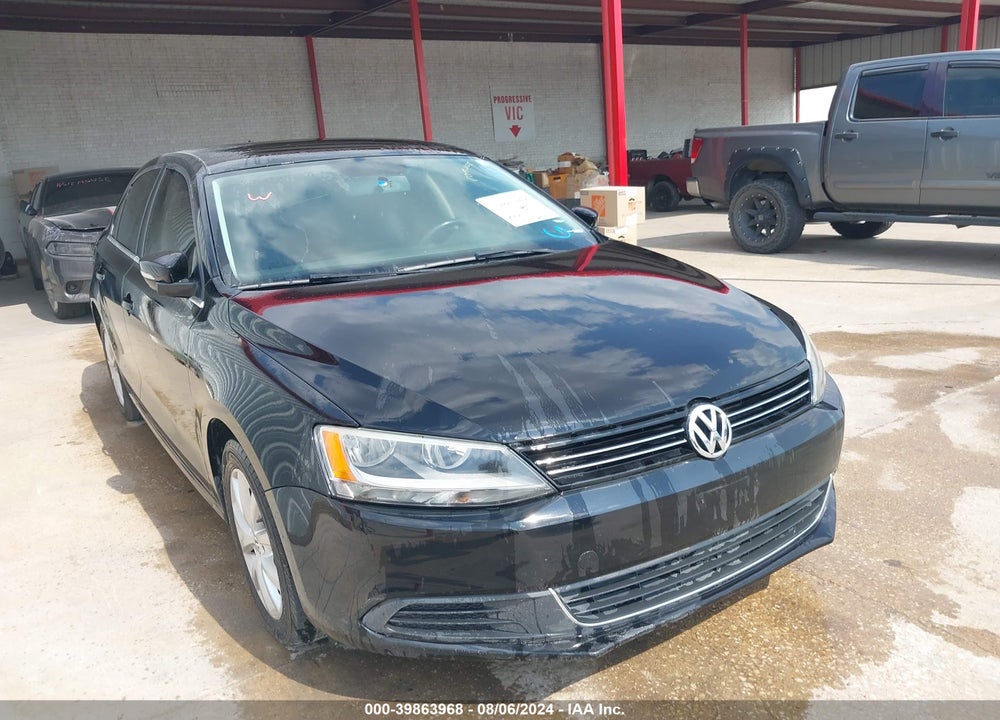 2014 VOLKSWAGEN JETTA 1.8T SE VIN: 3VWD07AJ4EM382651