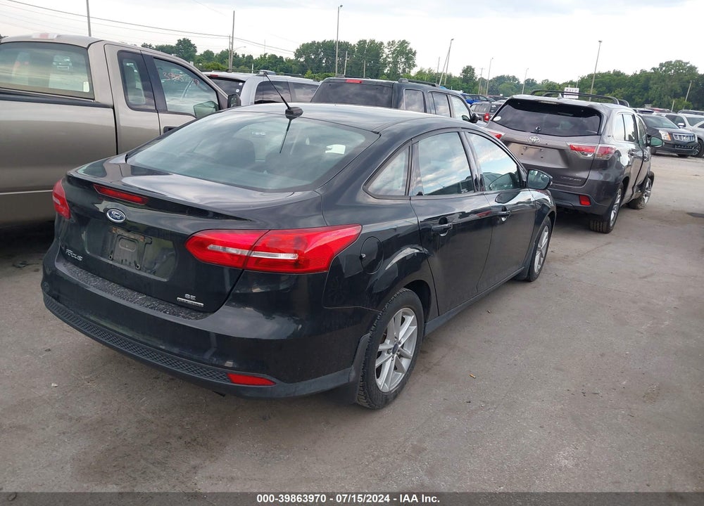 2015 FORD FOCUS SE VIN: 1FADP3F21FL367056