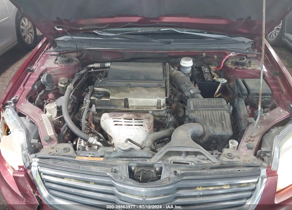 2007 MITSUBISHI GALANT ES VIN: 4A3AB56F77E082956