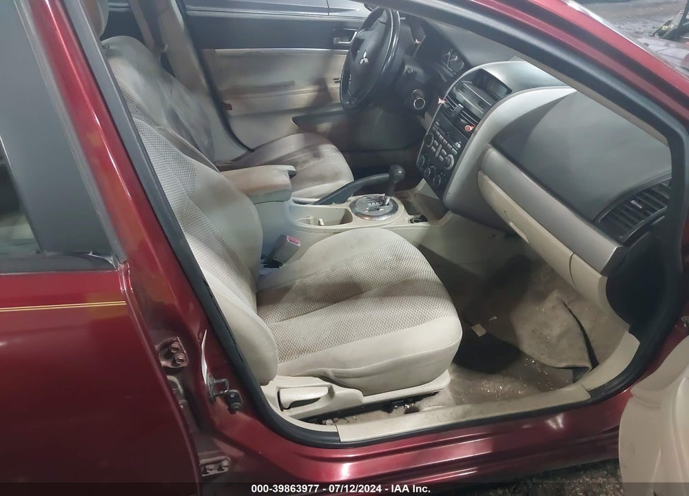 2007 MITSUBISHI GALANT ES VIN: 4A3AB56F77E082956