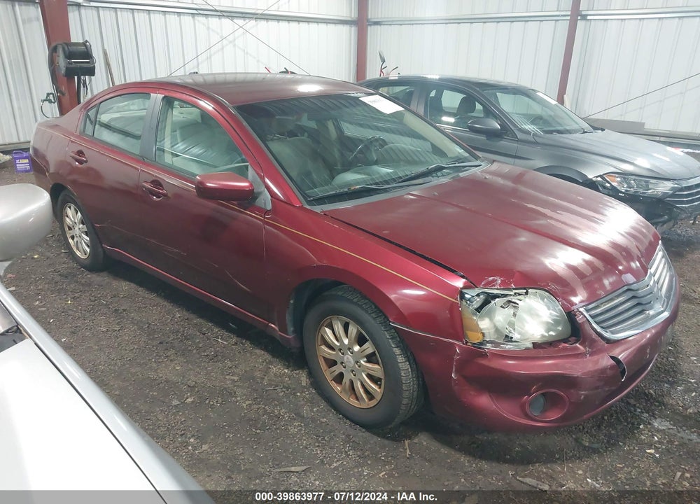 2007 MITSUBISHI GALANT ES VIN: 4A3AB56F77E082956