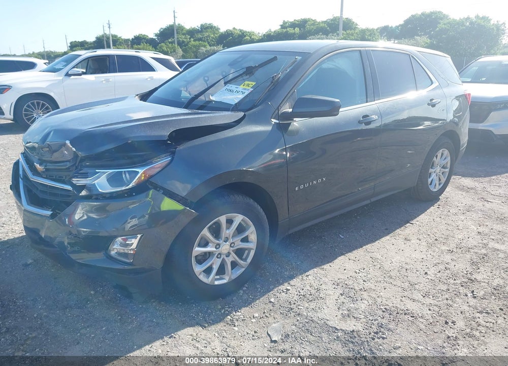 2020 CHEVROLET EQUINOX FWD LT 1.5L TURBO VIN: 3GNAXKEV2LS534265