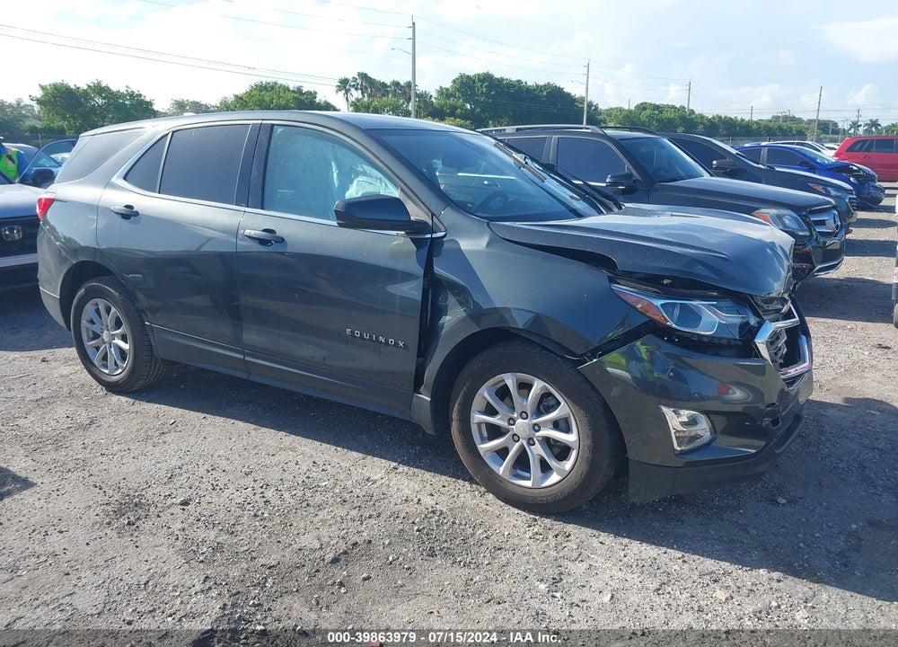 2020 CHEVROLET EQUINOX FWD LT 1.5L TURBO VIN: 3GNAXKEV2LS534265