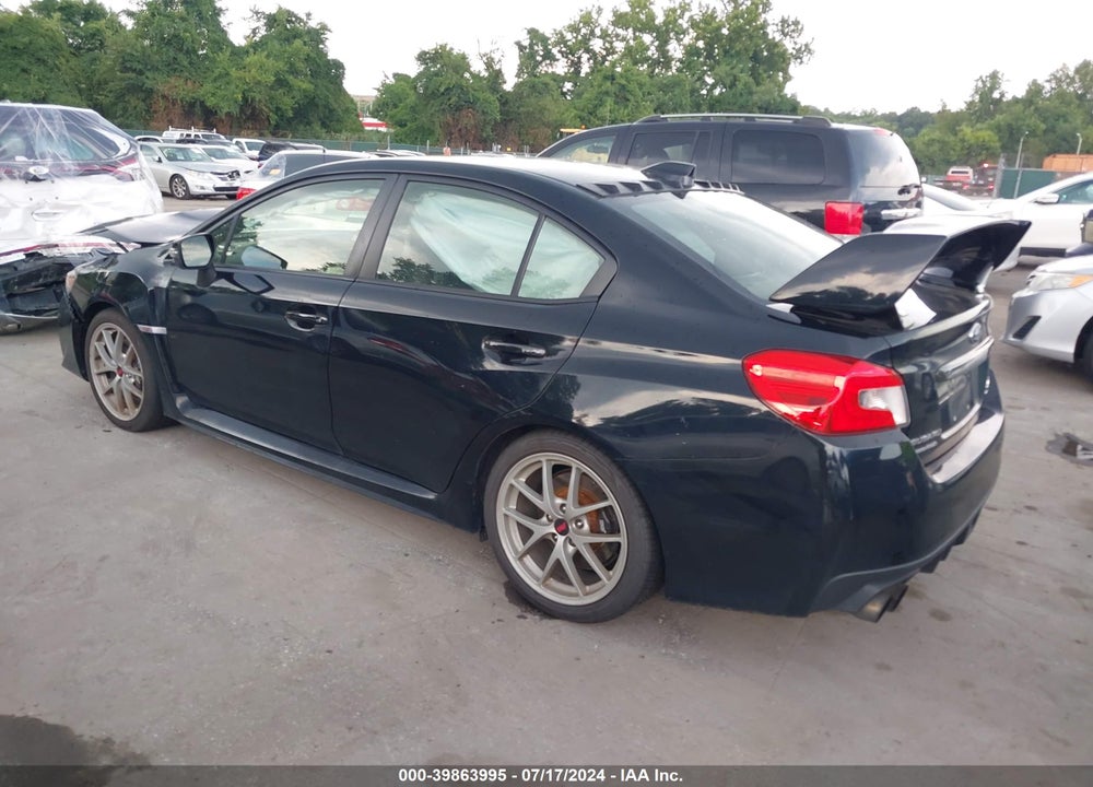 2017 SUBARU WRX STI LIMITED VIN: JF1VA2Y63H9838950
