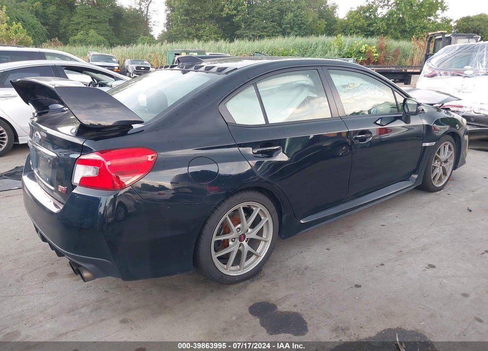 2017 SUBARU WRX STI LIMITED VIN: JF1VA2Y63H9838950