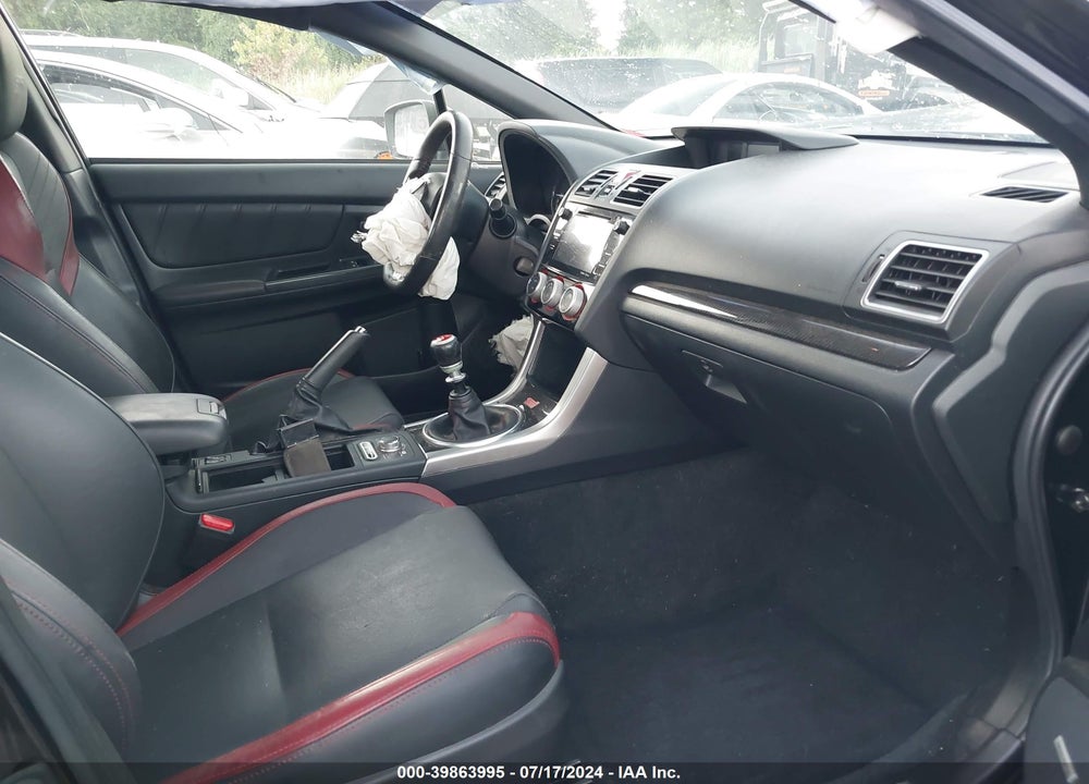 2017 SUBARU WRX STI LIMITED VIN: JF1VA2Y63H9838950