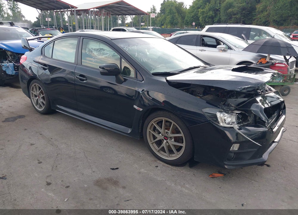 2017 SUBARU WRX STI LIMITED VIN: JF1VA2Y63H9838950