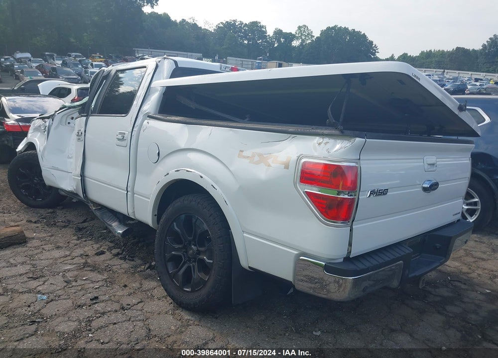 2011 FORD F-150 LARIAT VIN: 1FTFW1EF4BFA70581