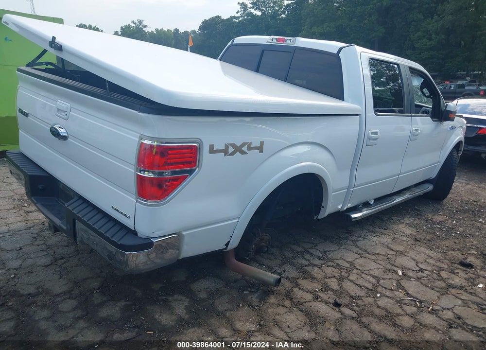 2011 FORD F-150 LARIAT VIN: 1FTFW1EF4BFA70581
