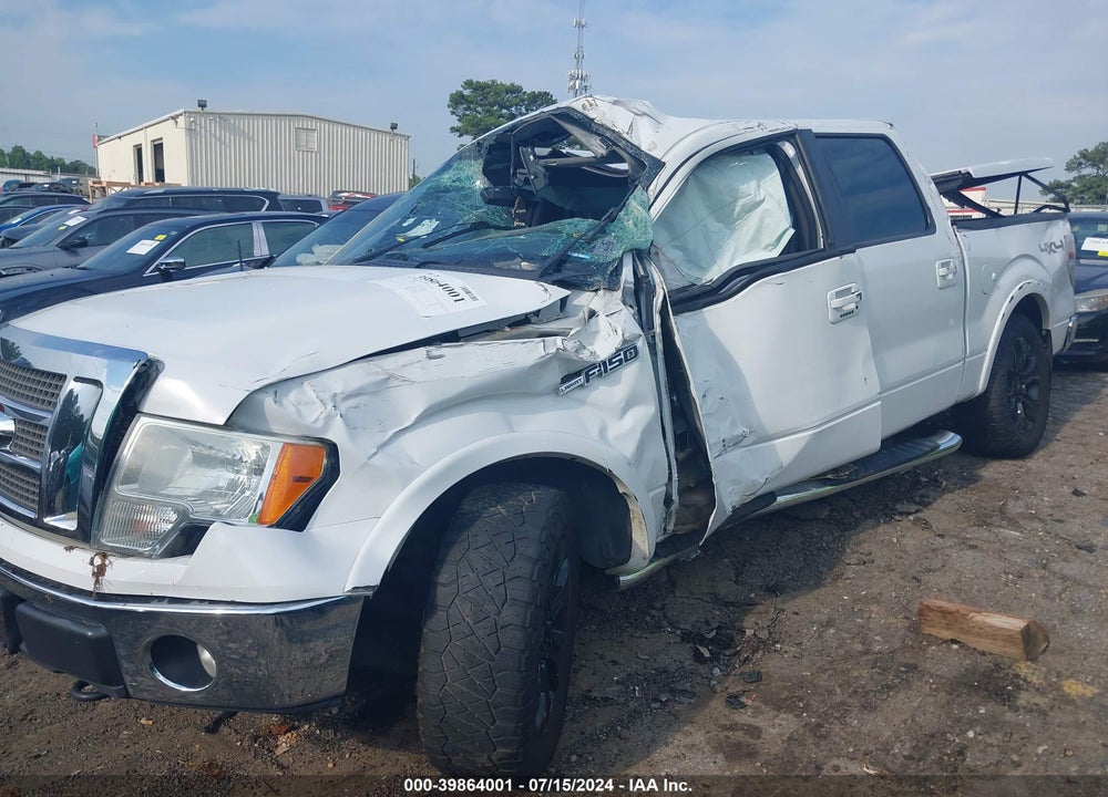 2011 FORD F-150 LARIAT VIN: 1FTFW1EF4BFA70581
