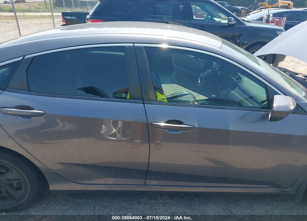 2019 HONDA CIVIC LX VIN: 19XFC2F68KE012013