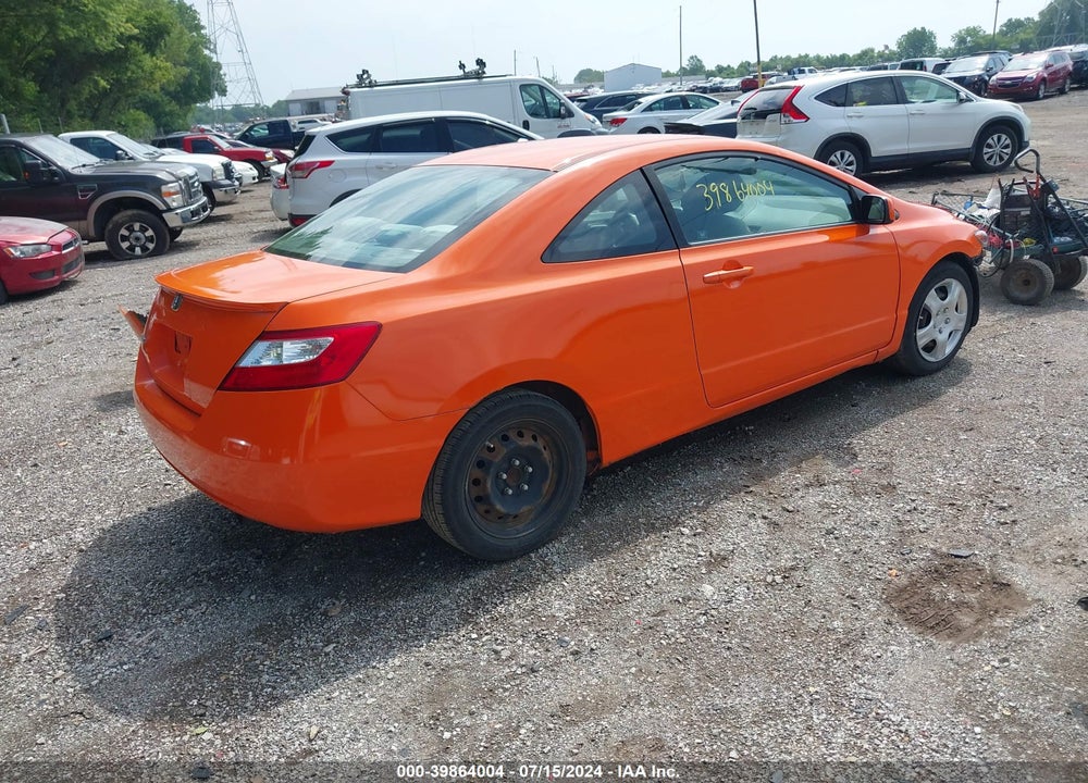 2008 HONDA CIVIC LX VIN: 2HGFG12638H544501