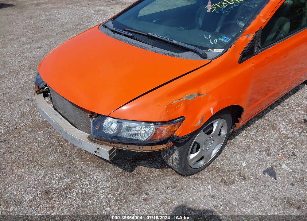 2008 HONDA CIVIC LX VIN: 2HGFG12638H544501