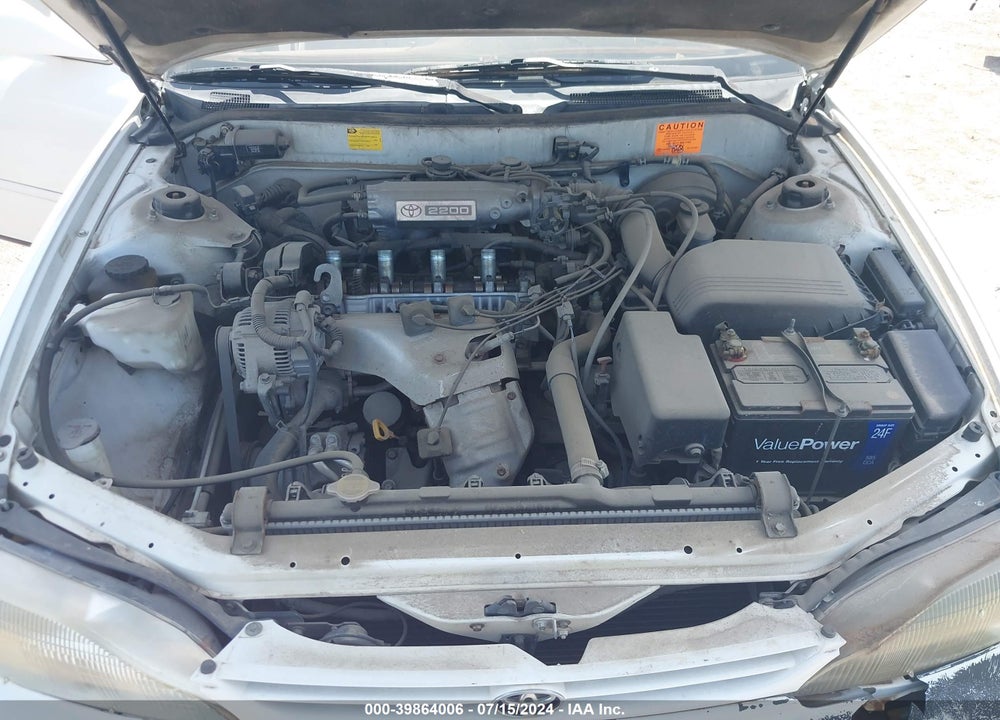 1995 TOYOTA CAMRY LE VIN: 4T1SK12EXSU891522