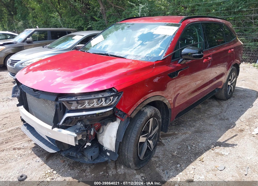 2021 KIA SORENTO S VIN: 5XYRL4LC2MG020889