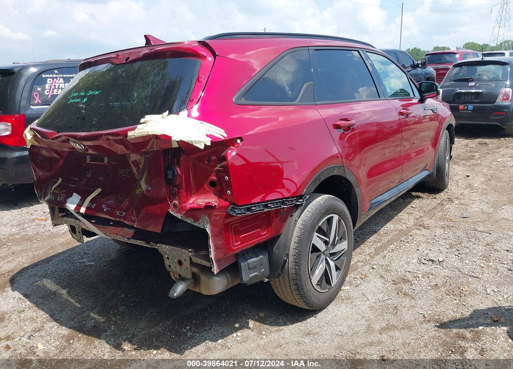 2021 KIA SORENTO S VIN: 5XYRL4LC2MG020889