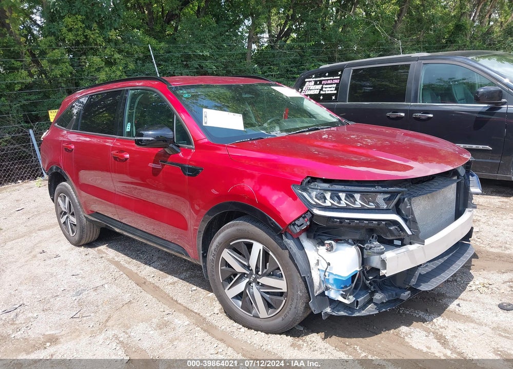 2021 KIA SORENTO S VIN: 5XYRL4LC2MG020889