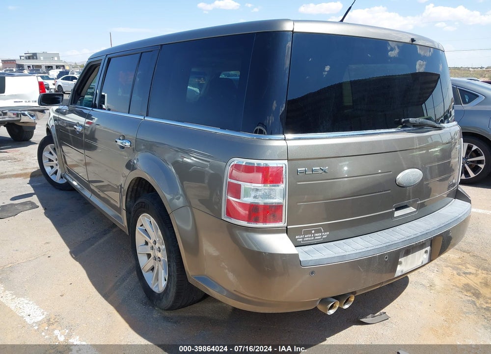 2012 FORD FLEX SEL VIN: 2FMGK5CC2CBD22763