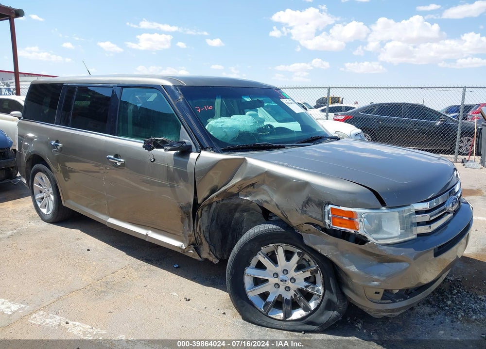 2012 FORD FLEX SEL VIN: 2FMGK5CC2CBD22763