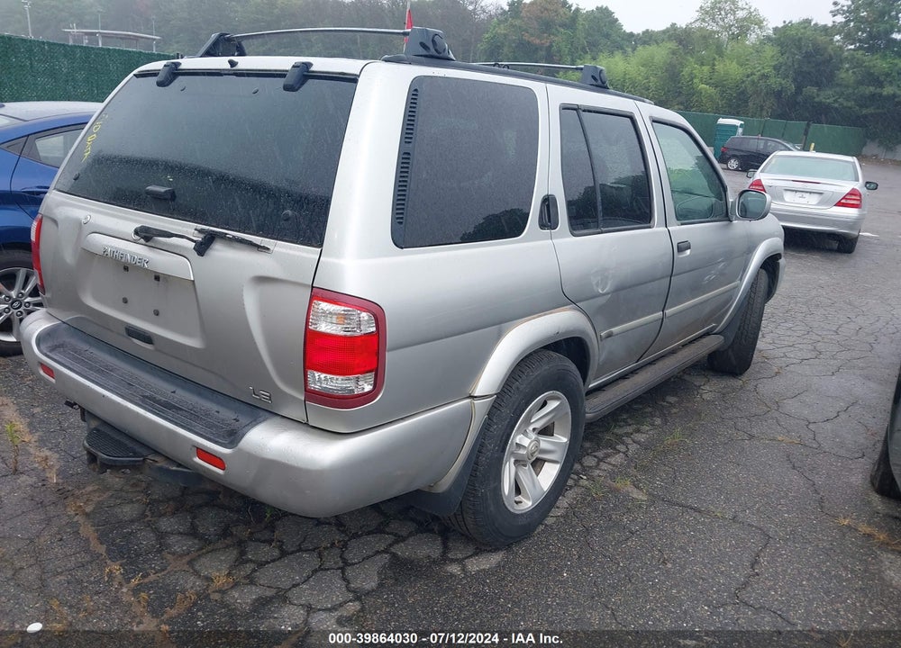 2002 NISSAN PATHFINDER LE/SE VIN: JN8DR09Y42W741613