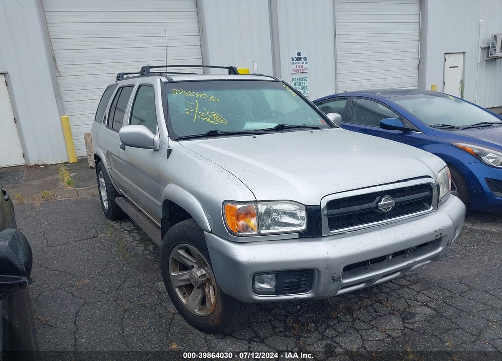 2002 NISSAN PATHFINDER LE/SE VIN: JN8DR09Y42W741613