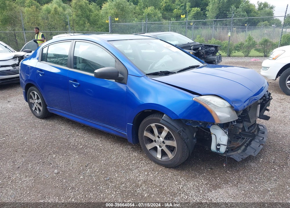 2012 NISSAN SENTRA 2.0 SR VIN: 3N1AB6AP4CL707612