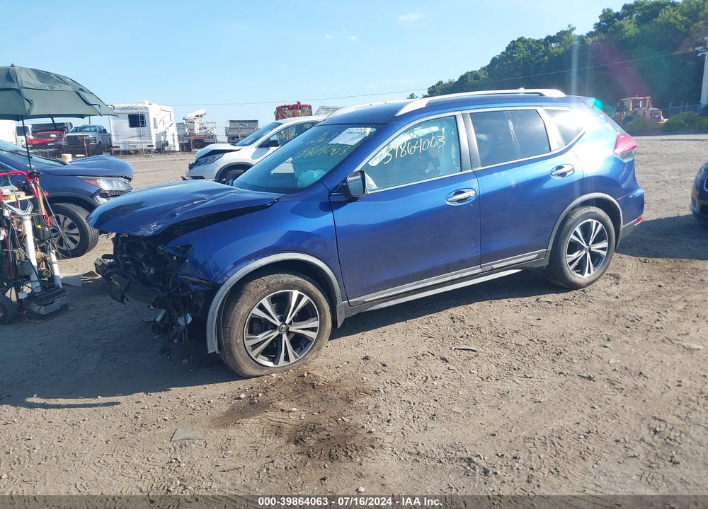 2017 NISSAN ROGUE SL VIN: JN8AT2MV8HW284231